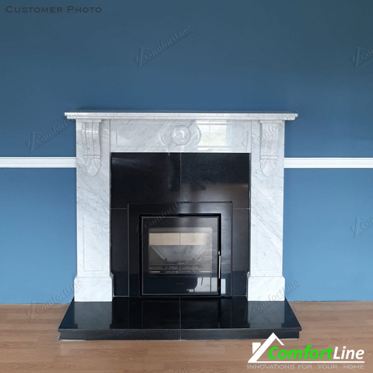 Vitae 9kw MultiFuel Inset Cassette Stove Comfortline in Carlow